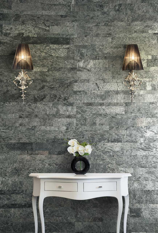 Natura Stone wall in living space